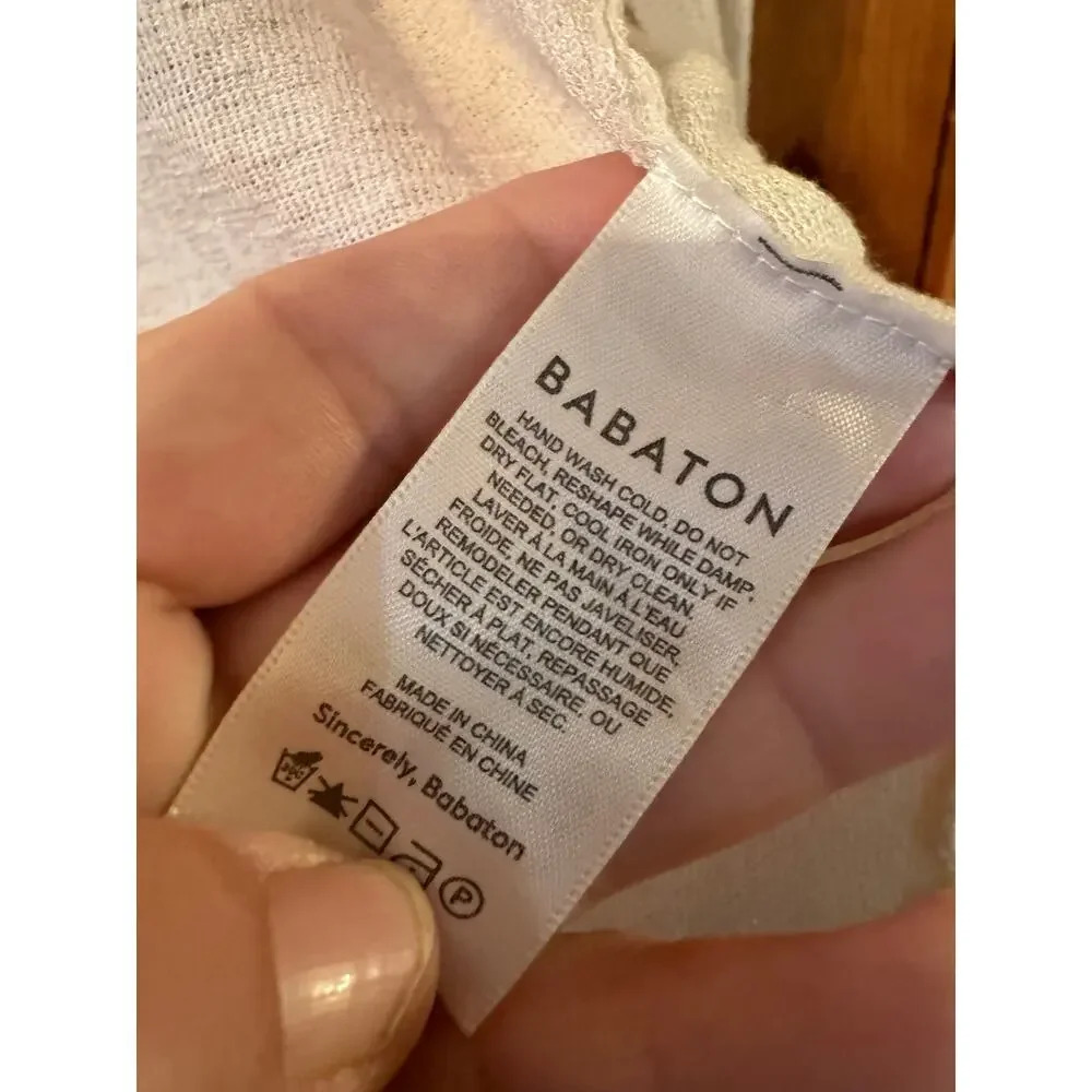 Aritzia BABATON XS open front cardigan classic traditional minimalistic modern - Picture 4 of 6
